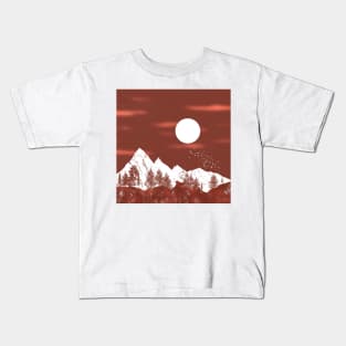 Autumnal Moon 2 Kids T-Shirt